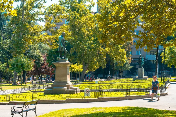 Statue in Belgrad — Stockfoto