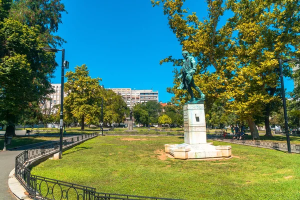 Statue in Belgrad — Stockfoto