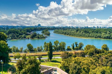 Kalemegdan 'dan Sava Nehri
