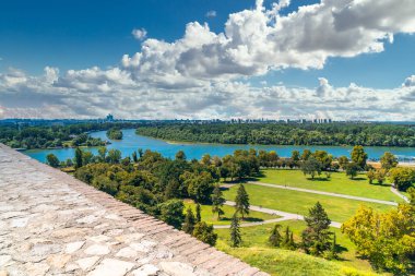 Kalemegdan 'dan Sava Nehri