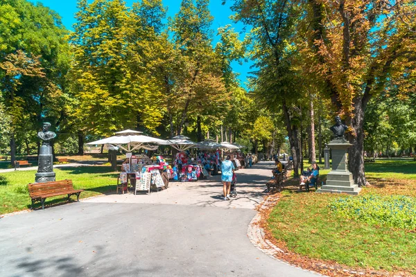 Всередині Калемегдана — стокове фото