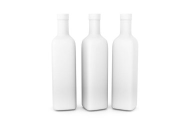 3D Gerçekçi Şişenin Beyaz Üzerine ResimleriName