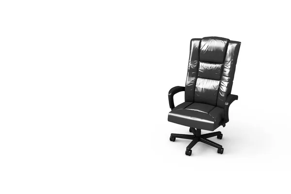 3D Rendering of Standard Office Chair on White — Stockfoto
