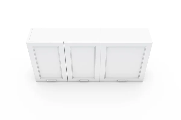Projektowanie szafy kuchennej 3d Rendering — Zdjęcie stockowe