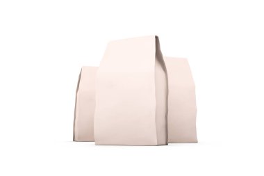 Alışveriş Torbası Beyaz Üzerine Şablon Uygula