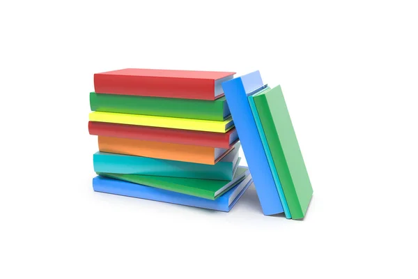 3D Rendering of Book or Notebooks with Colorful Books — Stock Photo, Image