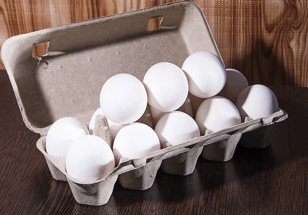 Eier Zum Morgendlichen Kochen — Stockfoto