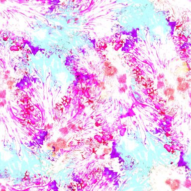 Dikişsiz el suluboya desen çekilmiş. Parlak tasarımı için duvar kağıdı, çini, tekstil, kumaş, ambalaj, paketleme, kamuflaj baskı.