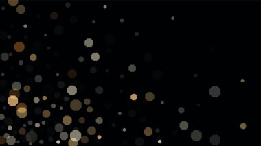 Güzel düşen mevsimlik konfeti. Bokeh arka plan. Vektör renkli kar taneleri gece gökyüzü düşüyor. Ayaz Noel arka plan.