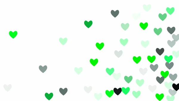 Mooie Confetti hart vallen op achtergrond. Uitnodiging sjabloon achtergrond ontwerp, wenskaart, Poster. Dag van de Valentijnskaart. — Stockvector