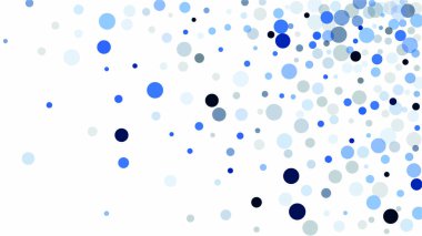 Arka plan konfeti unsurları farklı boyut ve renk. Tebrik kartları ve afiş için arka plan olarak uygun