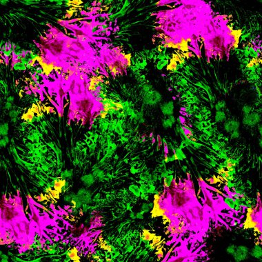 Dikişsiz el suluboya desen çekilmiş. Parlak tasarımı için duvar kağıdı, çini, tekstil, kumaş, ambalaj, paketleme, kamuflaj baskı.