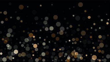 Güzel düşen mevsimlik konfeti. Bokeh arka plan. Vektör renkli kar taneleri gece gökyüzü düşüyor. Ayaz Noel arka plan.