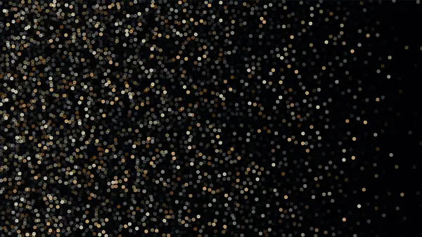 Belo Confetti Azulado em Queda. Bokeh Background. Vector Flocos de Neve Coloridos Caindo Céu Noturno. Fundo de Natal gelado . — Vetor de Stock