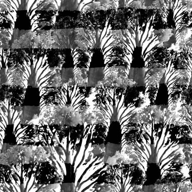 Dikişsiz el suluboya desen çekilmiş. Parlak tasarımı için duvar kağıdı, çini, tekstil, kumaş, ambalaj, paketleme, kamuflaj baskı.