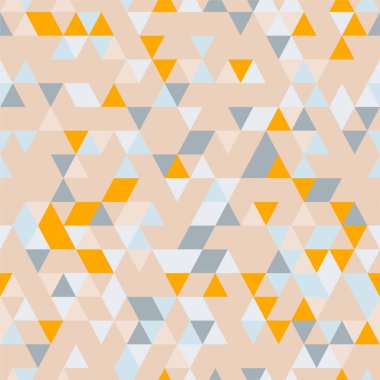 riangle sorunsuz arka plan üçgen şekiller farklı renkler ile. 