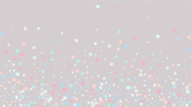 Arka plan arka plan üzerinde birçok rasgele düşen altın yıldız konfeti ile. 