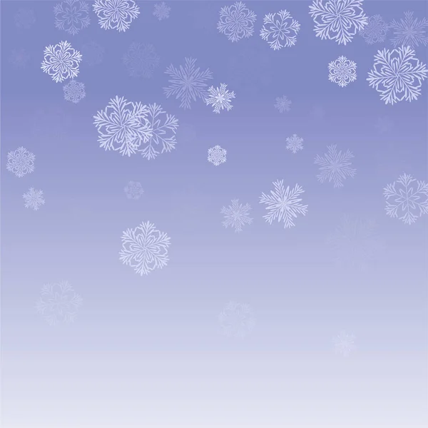 雪花圣诞背景. — 图库矢量图片