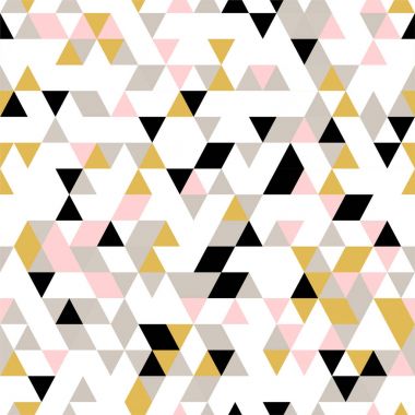 riangle sorunsuz arka plan üçgen şekiller farklı renkler ile. 