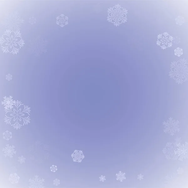 雪のクリスマスの背景. — ストックベクタ