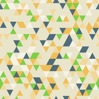 riangle sorunsuz arka plan üçgen şekiller farklı renkler ile. 