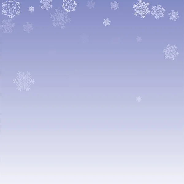 雪のクリスマスの背景. — ストックベクタ
