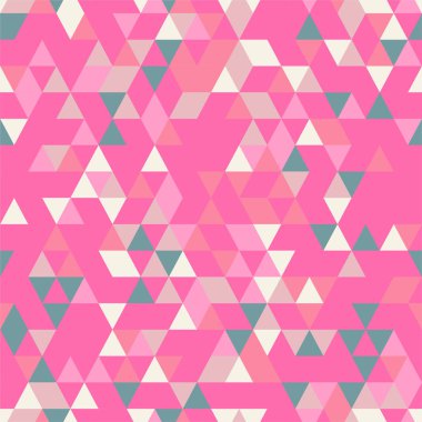 riangle sorunsuz arka plan üçgen şekiller farklı renkler ile. 