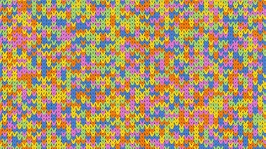 Örgü doku. Kış kazak tatil tasarım. Arka plan boş boşluk ile metin için örgü. Vektör çizim.