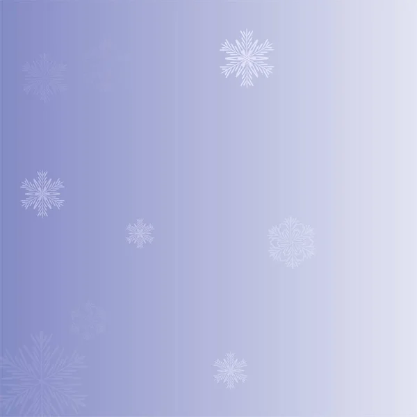 Fundo de Natal bonito com flocos de neve caindo. Elemento de Design com Neve para um Cartão Postal, Cartão Convite, Banner , —  Vetores de Stock