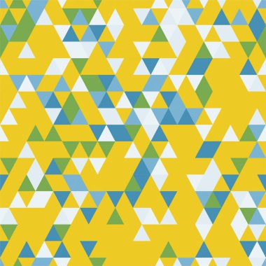 riangle sorunsuz arka plan üçgen şekiller farklı renkler ile. 