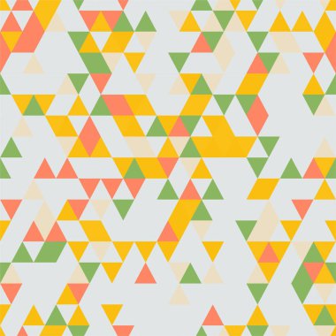 riangle sorunsuz arka plan üçgen şekiller farklı renkler ile. 