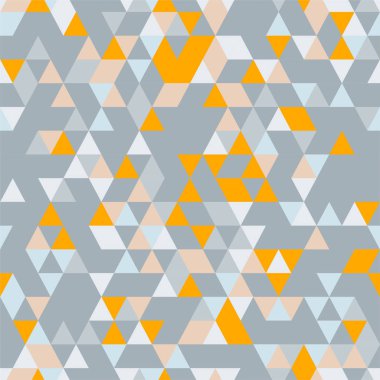 riangle sorunsuz arka plan üçgen şekiller farklı renkler ile. 