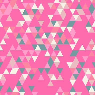 riangle sorunsuz arka plan üçgen şekiller farklı renkler ile. 