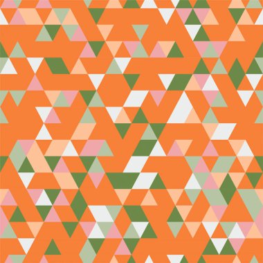 riangle sorunsuz arka plan üçgen şekiller farklı renkler ile. 