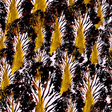 Dikişsiz el suluboya desen çekilmiş. Parlak tasarımı için duvar kağıdı, çini, tekstil, kumaş, ambalaj, paketleme, kamuflaj baskı.