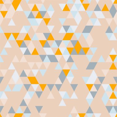 riangle sorunsuz arka plan üçgen şekiller farklı renkler ile. 