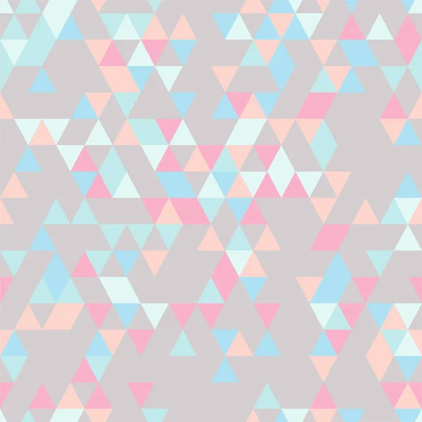 Бесшовный фон с треугольными фигурами разных цветов . — стоковый вектор