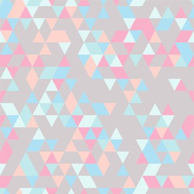 riangle sorunsuz arka plan üçgen şekiller farklı renkler ile. 