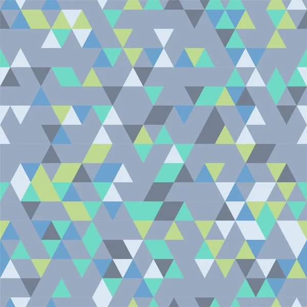 Riángulo Fondo sin costura con formas de triángulo de diferentes colores . — Archivo Imágenes Vectoriales
