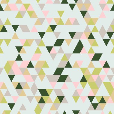 riangle sorunsuz arka plan üçgen şekiller farklı renkler ile. 