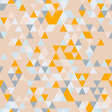 riangle sorunsuz arka plan üçgen şekiller farklı renkler ile. 