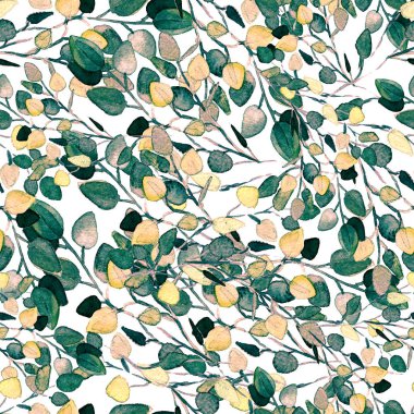 Okaliptüs yeşillik Dikişsiz desen bırakır.