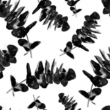 Okaliptüs yeşillik Dikişsiz desen bırakır.