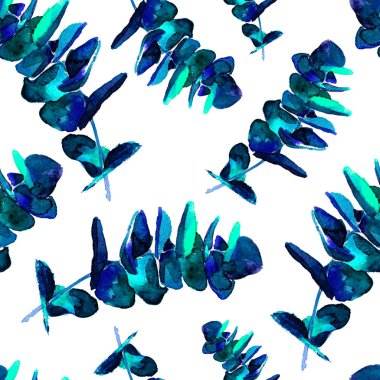 Okaliptüs yeşillik Dikişsiz desen bırakır.