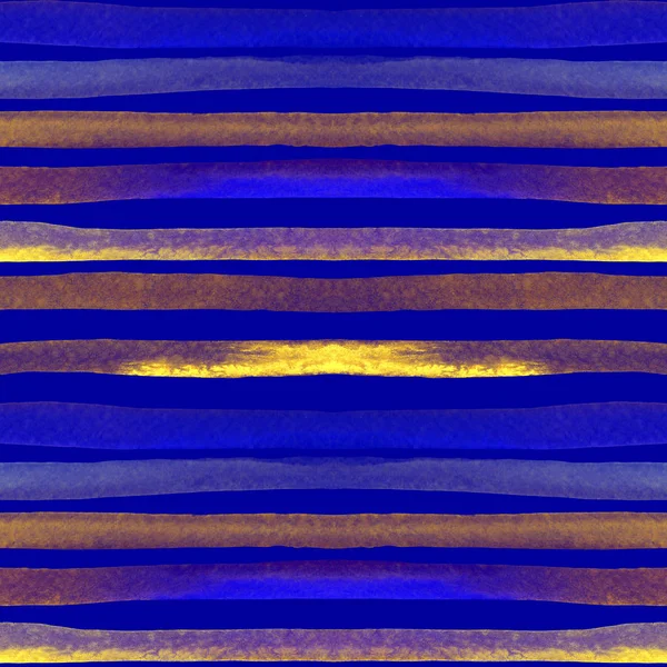 Aquarel strepen naadloze patroon. — Stockfoto