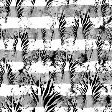 Dikişsiz el suluboya desen çekilmiş. Parlak tasarımı için duvar kağıdı, çini, tekstil, kumaş, ambalaj, paketleme, kamuflaj baskı.