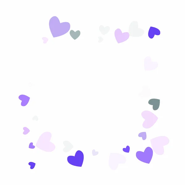 Love Background with Hearts. Illustration avec coeur d'amour pour votre design . — Image vectorielle