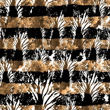 Dikişsiz el suluboya desen çekilmiş. Parlak tasarımı için duvar kağıdı, çini, tekstil, kumaş, ambalaj, paketleme, kamuflaj baskı.