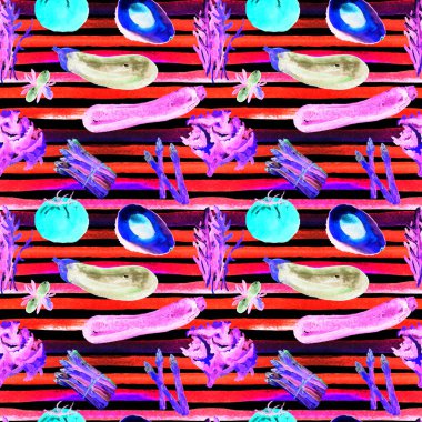 Sebze Seamless modeli. Sağlıklı gıda ile tekrarlanabilir model. 