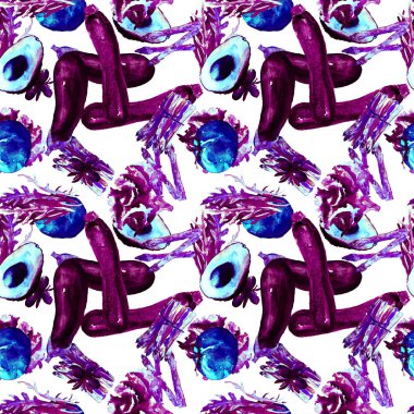 Sebze Seamless modeli. Sağlıklı gıda ile tekrarlanabilir model. 